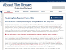 Tablet Screenshot of aboutthehouseinspections.com